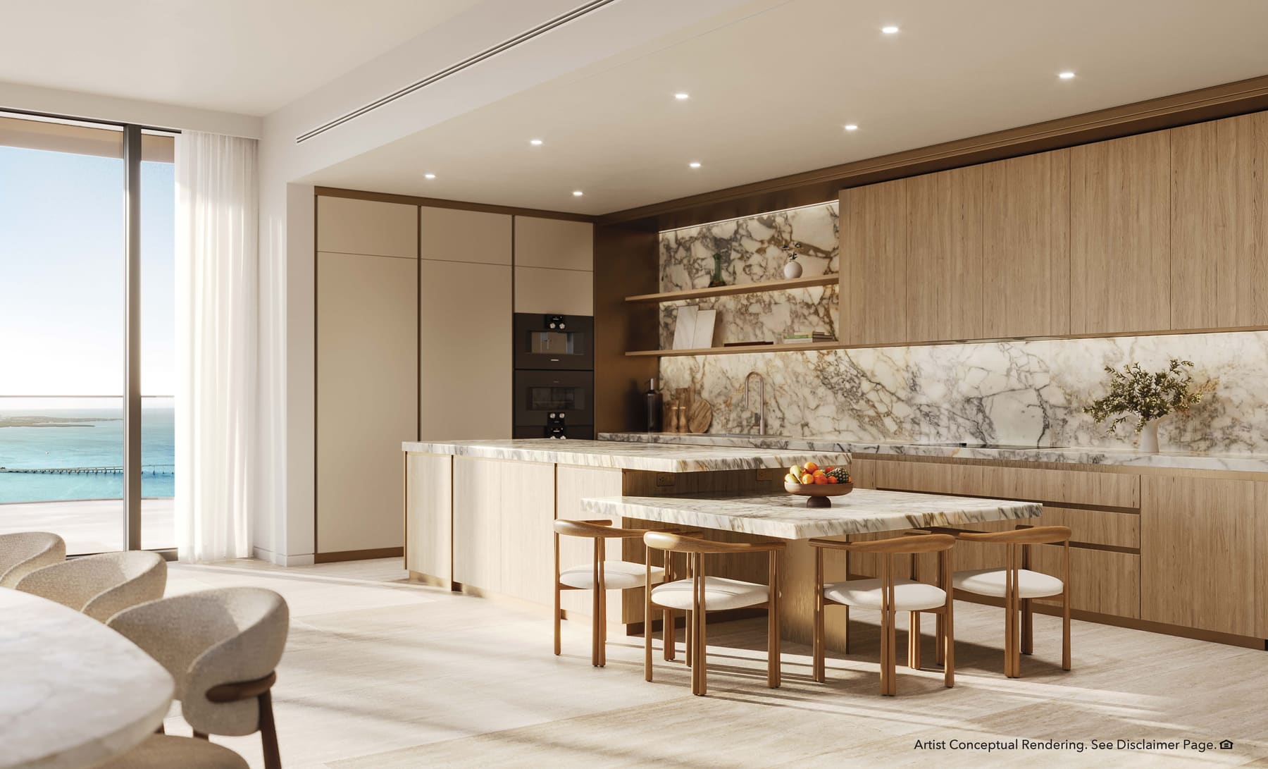 Kitchen, warm palette