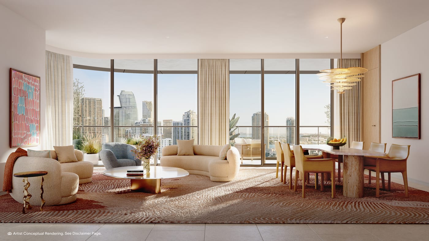 North Tower private residence interior