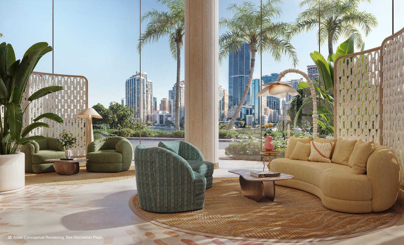 Private Residential Lobby, North Tower