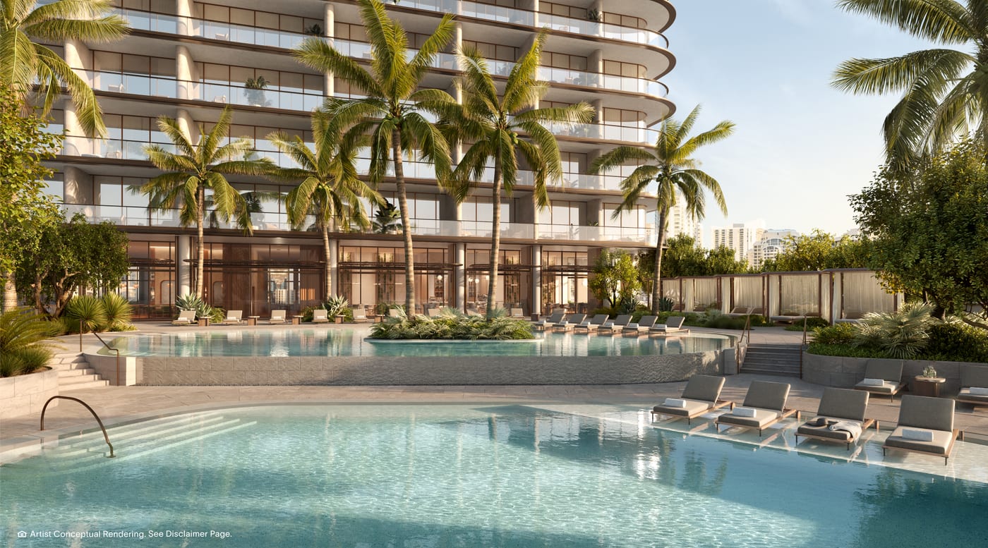 Resort Pool, North Tower