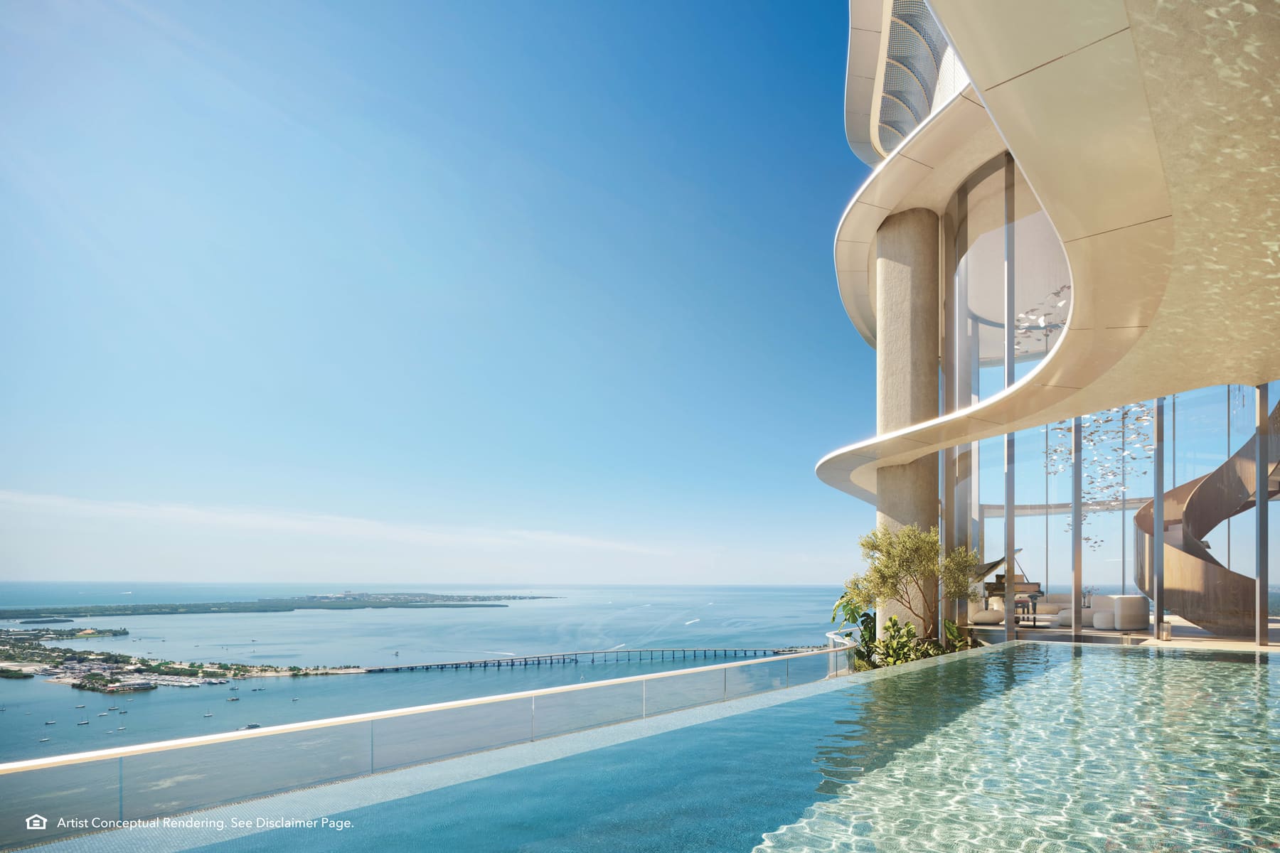 Penthouse private pool