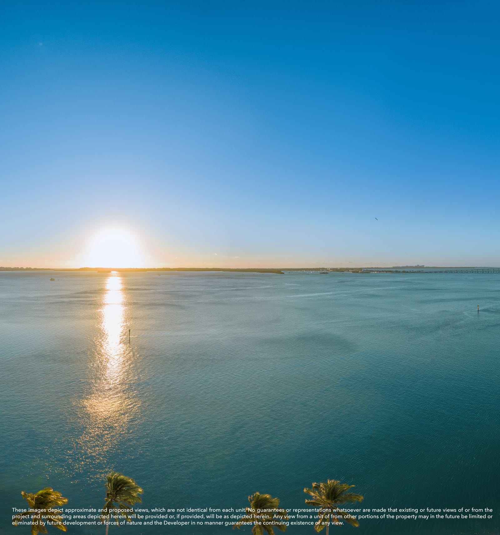 Floor 10 sunrise view, South Tower residence