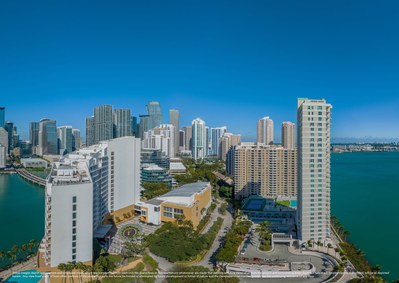 Floor 20 day view, South Tower residence