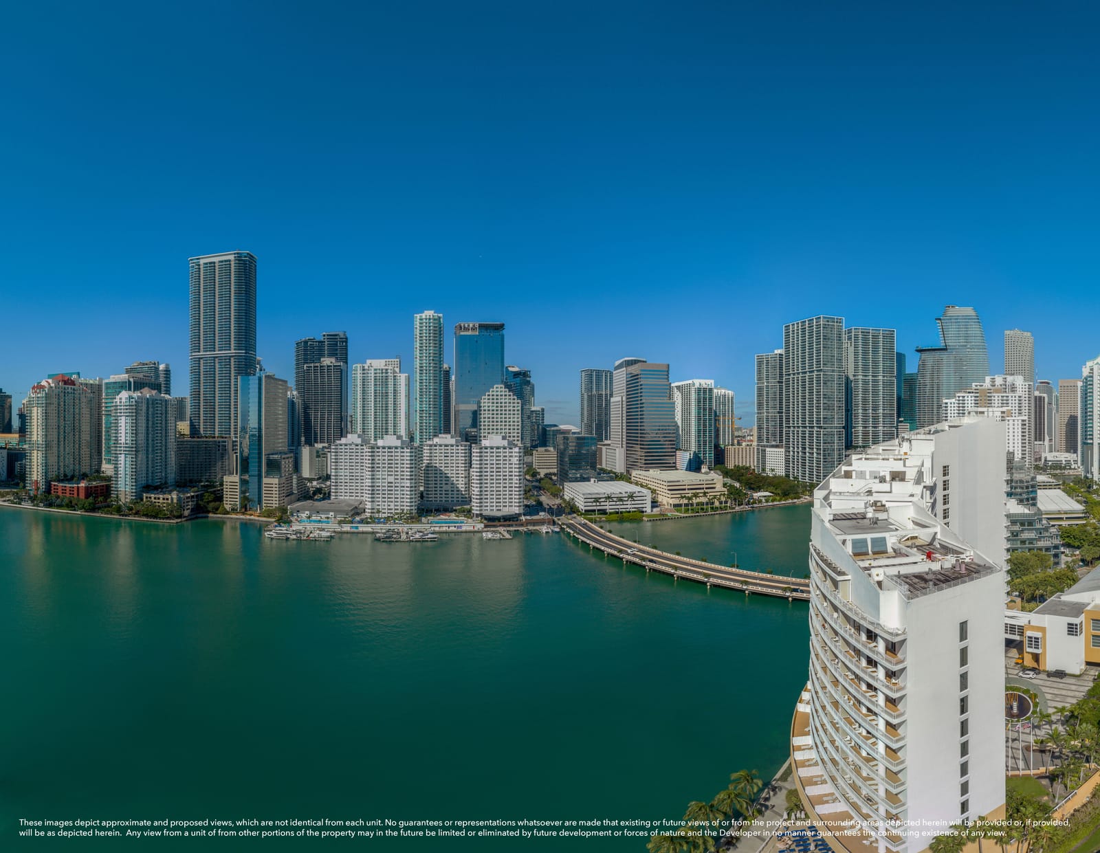 Floor 20 day view, South Tower residence