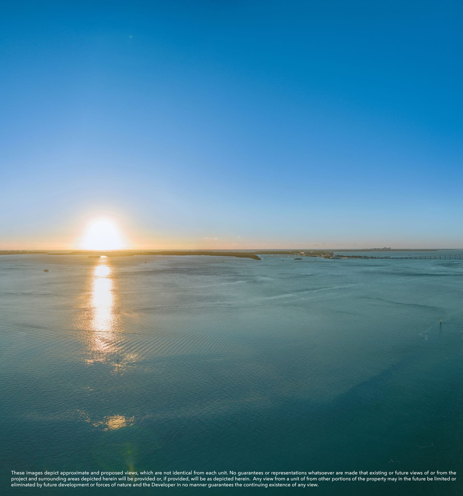 Floor 20 sunrise view, South Tower residence