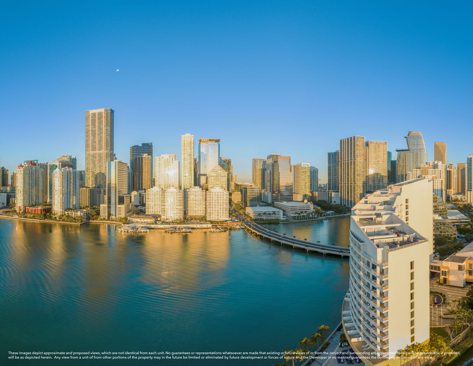Floor 20 sunrise view, South Tower residence