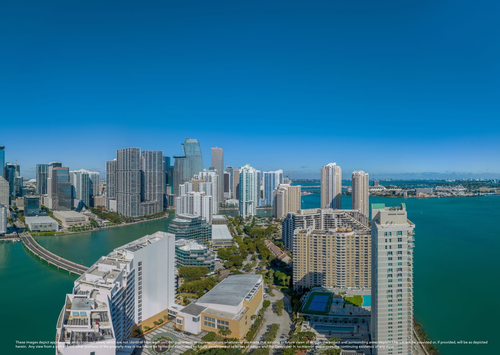 Floor 31 day view, South Tower residence
