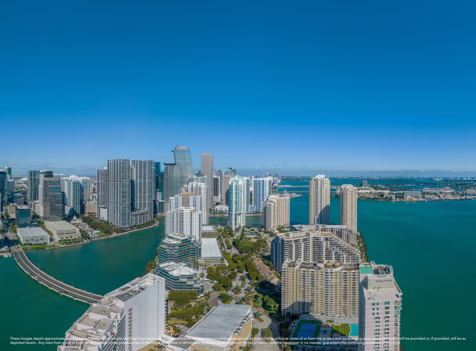 Floor 40 day view, South Tower residence