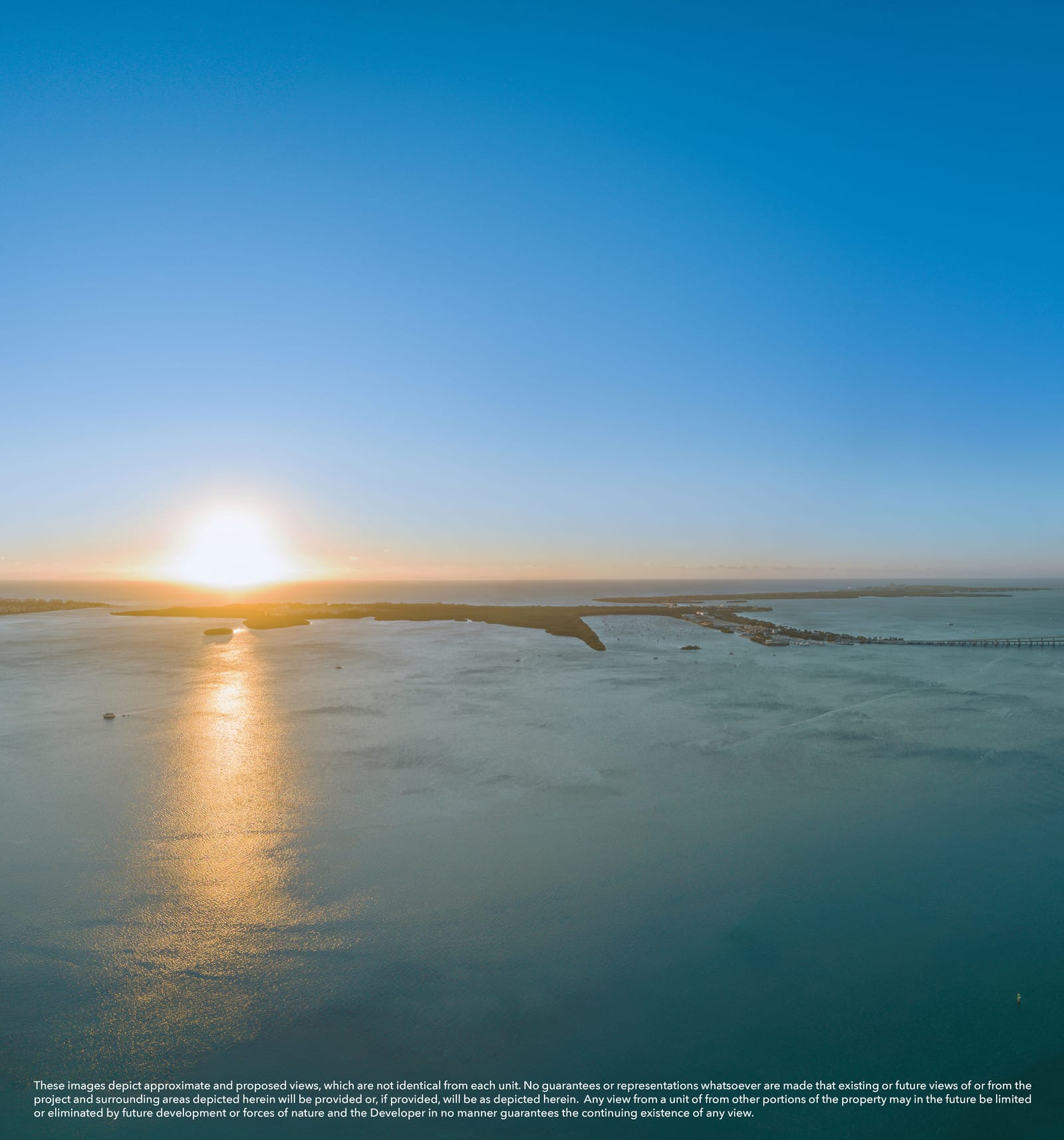 Floor 53 sunrise view, South Tower residence