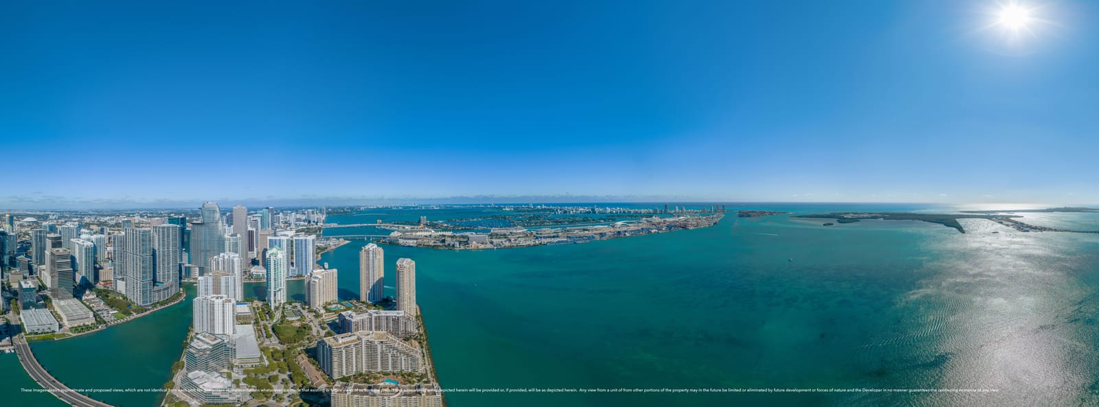 Floor 63 day view, South Tower residence
