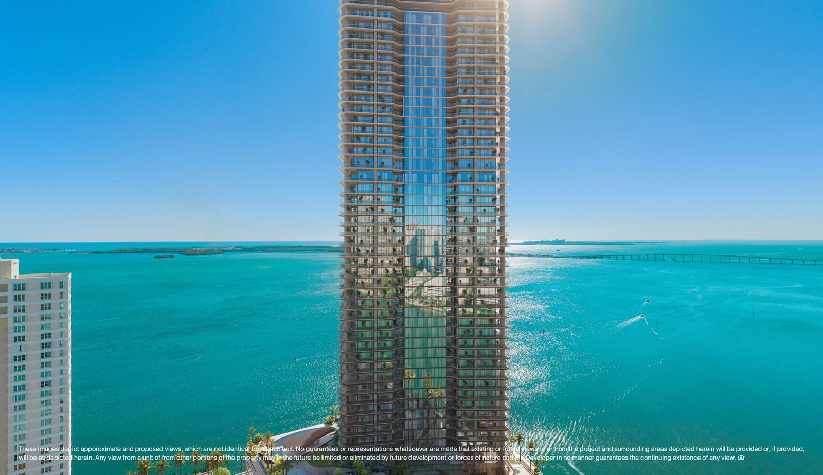 Floor 26 day view, North Tower Private Residence