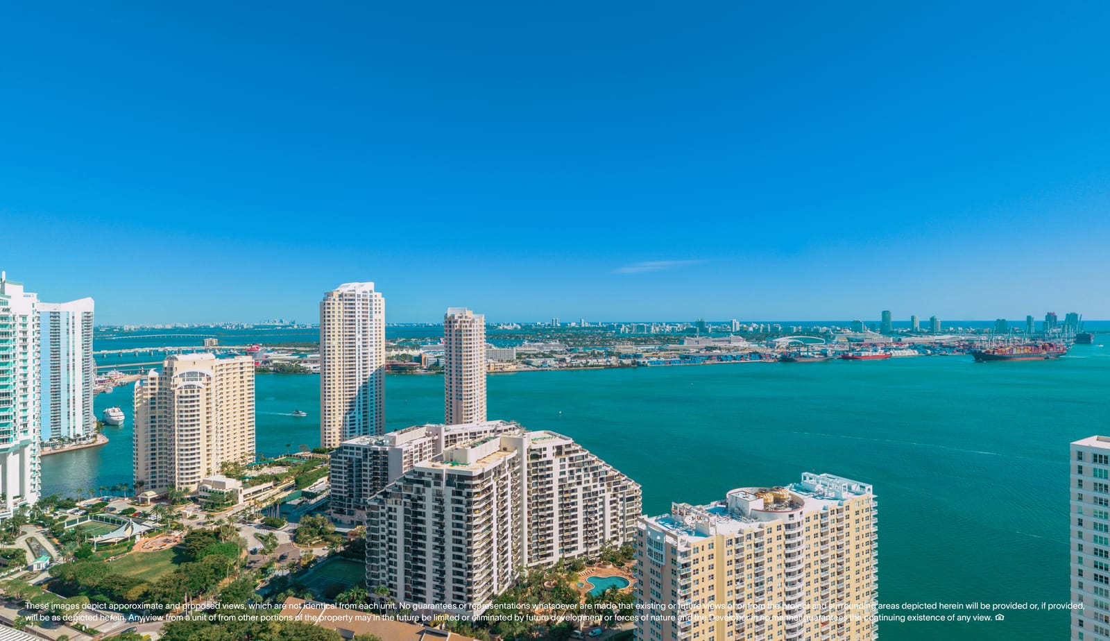 Floor 30 day view, North Tower Private Residence